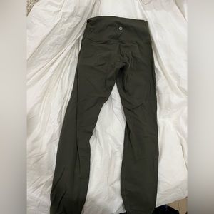 Small Wunder Under Lululemon Green Leggings